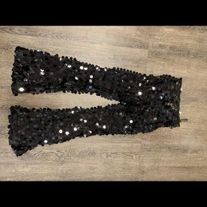 SEQUIN FLARE PANT